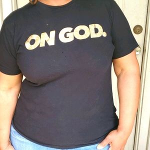 On God original created shirt